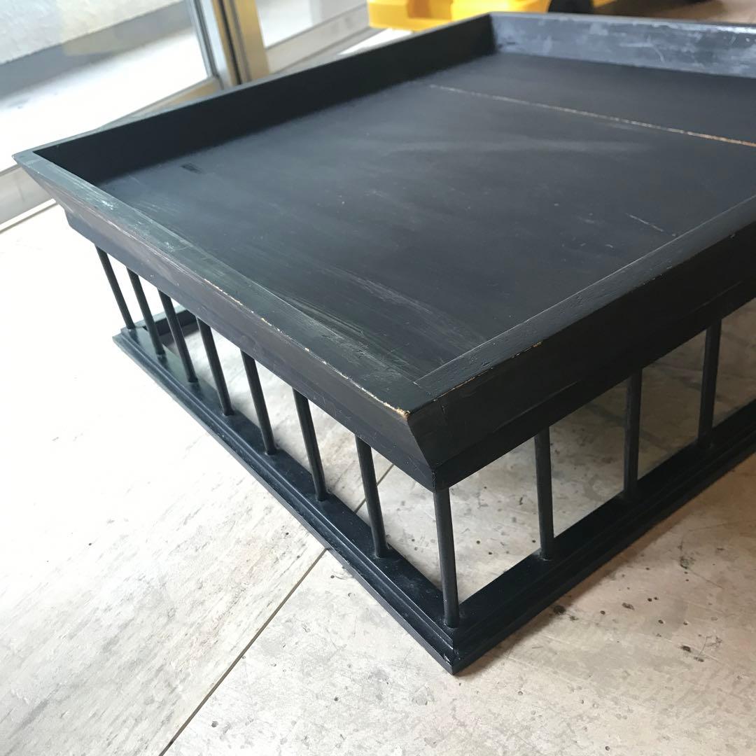 スリランカ製家具1　サイドボード、座卓