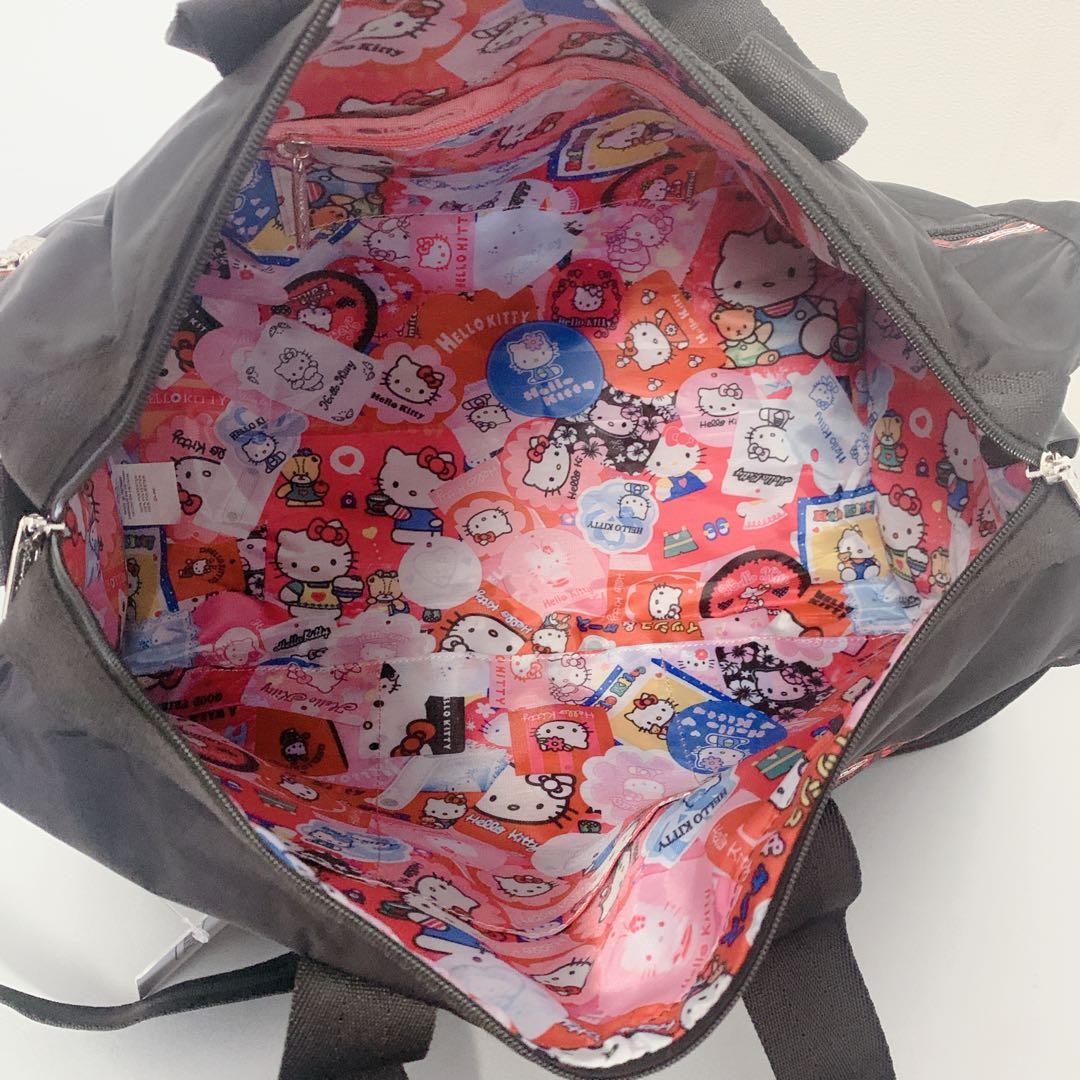 ✨新品 LeSportsac ×ハローキティ ボストンバッグ MED ポーチ付き