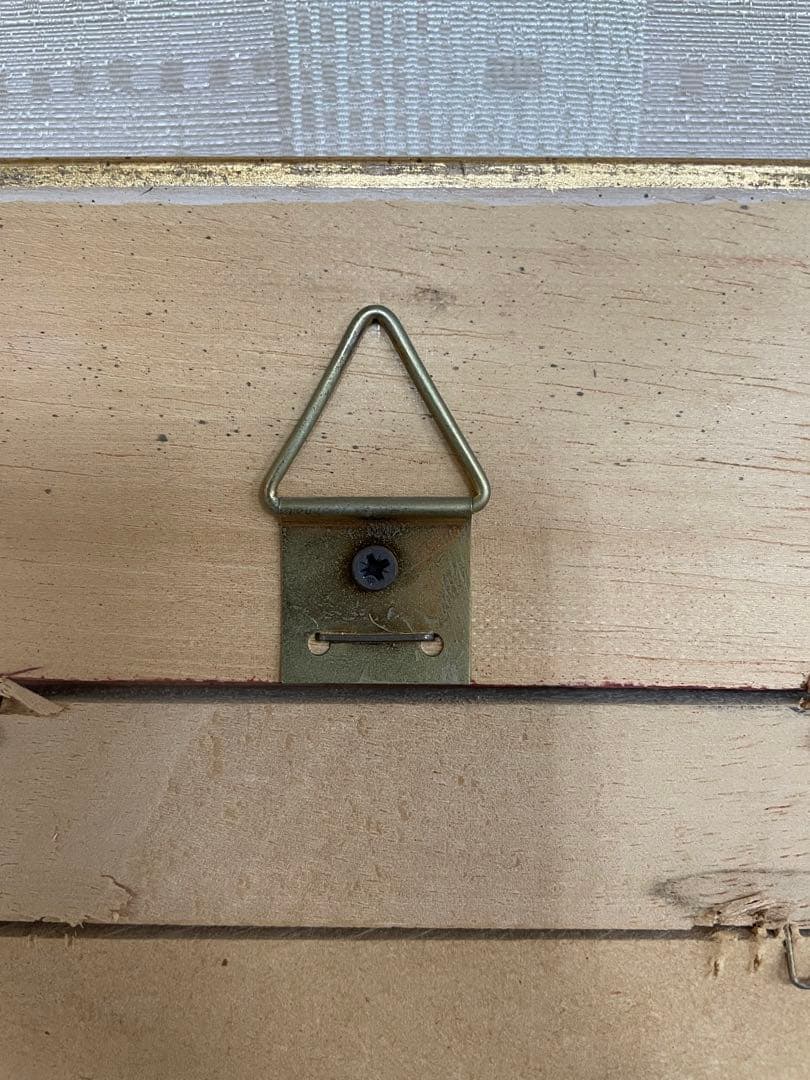 イタリア輸入 絵画 八角形額縁 アンティーク調 風景画 ゴールド額縁 ➁