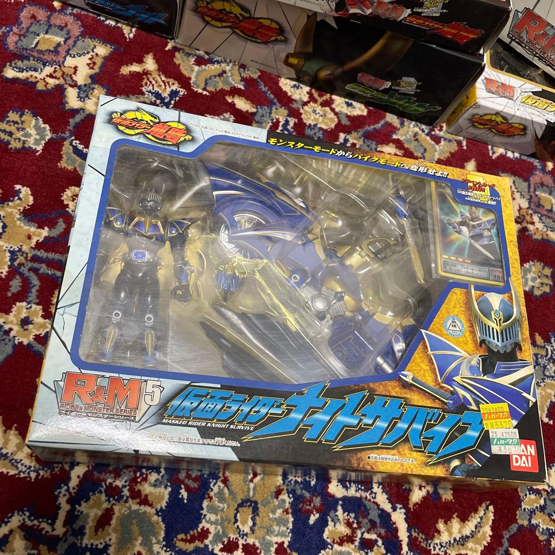 【7個セット】仮面ライダー　龍騎　R&M 王蛇　ナイト　ゾルダ　オーディン