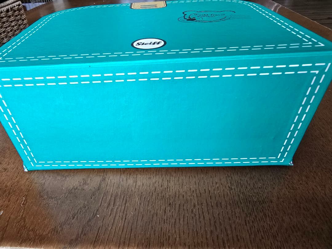 ドイツ土産　犬　シュタイフ　ぬいぐるみ　ボストンバッグ　舶来品