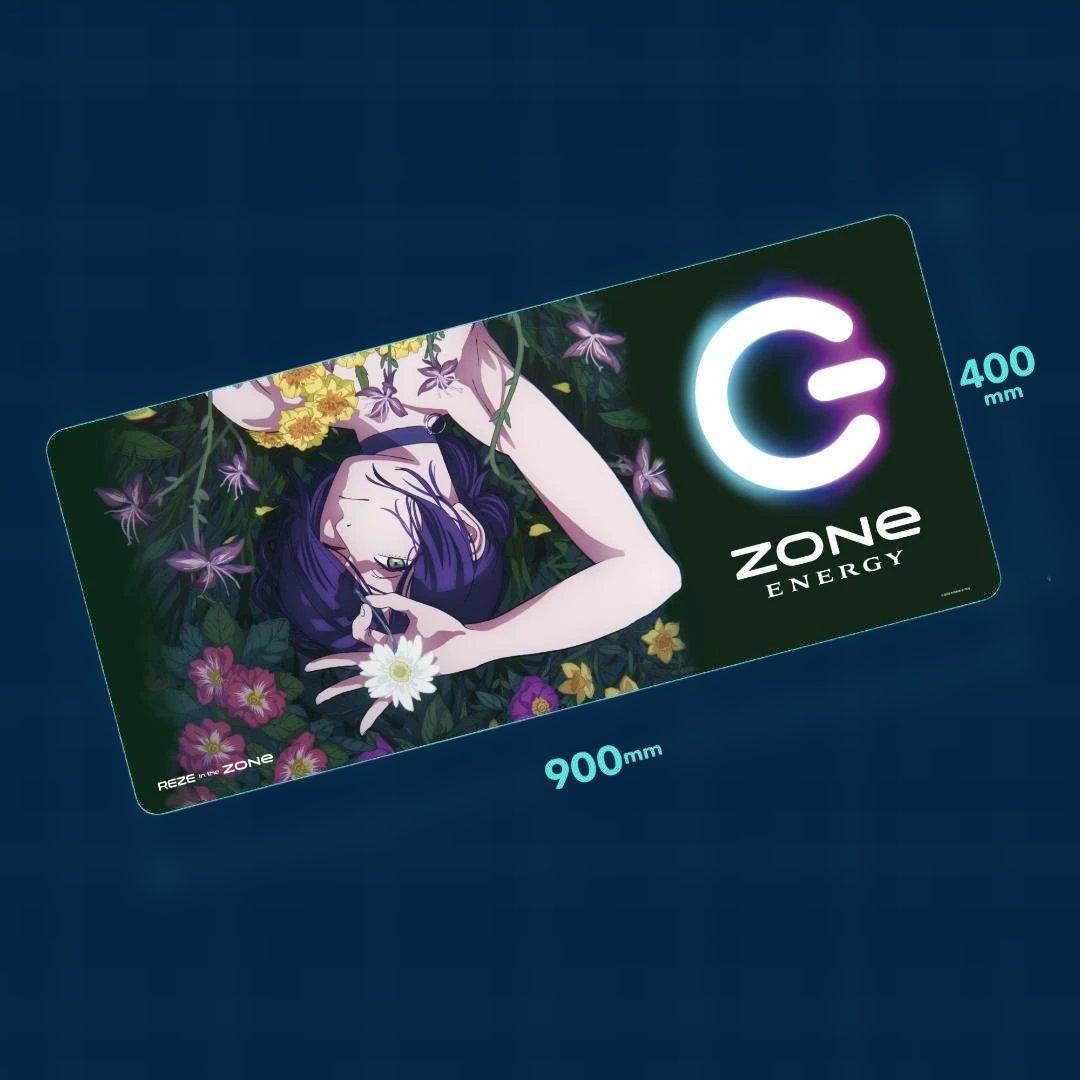 ZONe ENERGY チェンソーマンレゼ篇 特大デスクマット 2種類まとめ売り