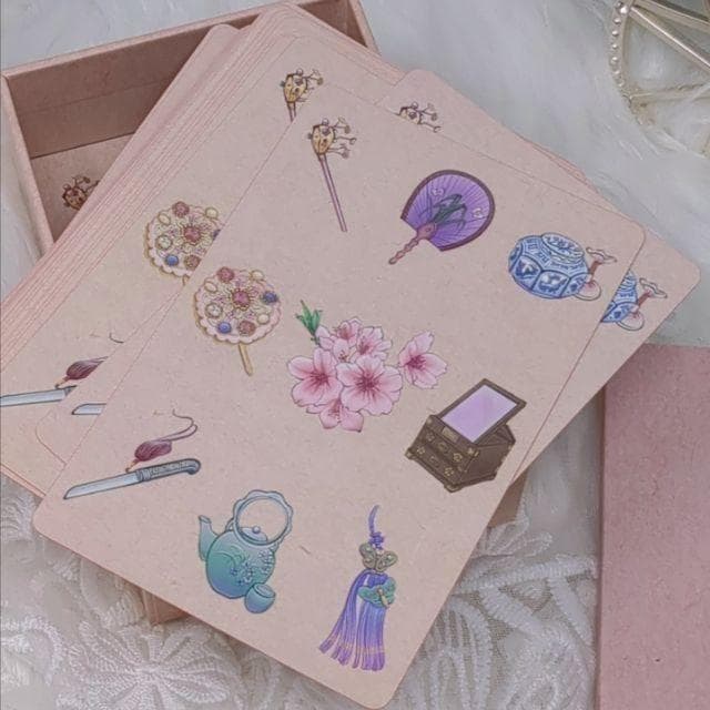 入手困難✨韓国の妓生を描く美麗デッキ✨解語花／コリアンキーセンオラクルカード