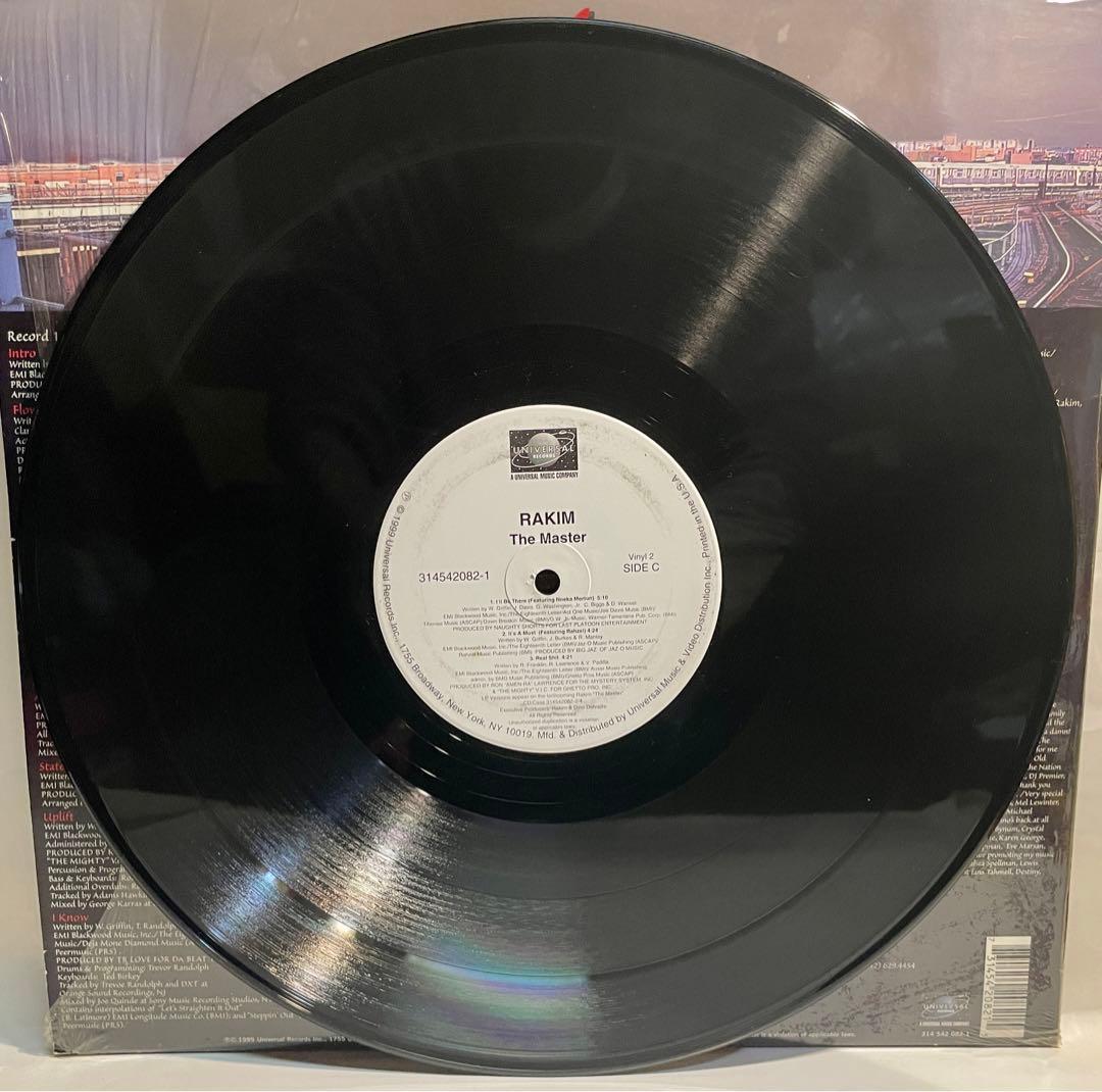 名盤！RAKIM 1999年 2LP THE MASTER