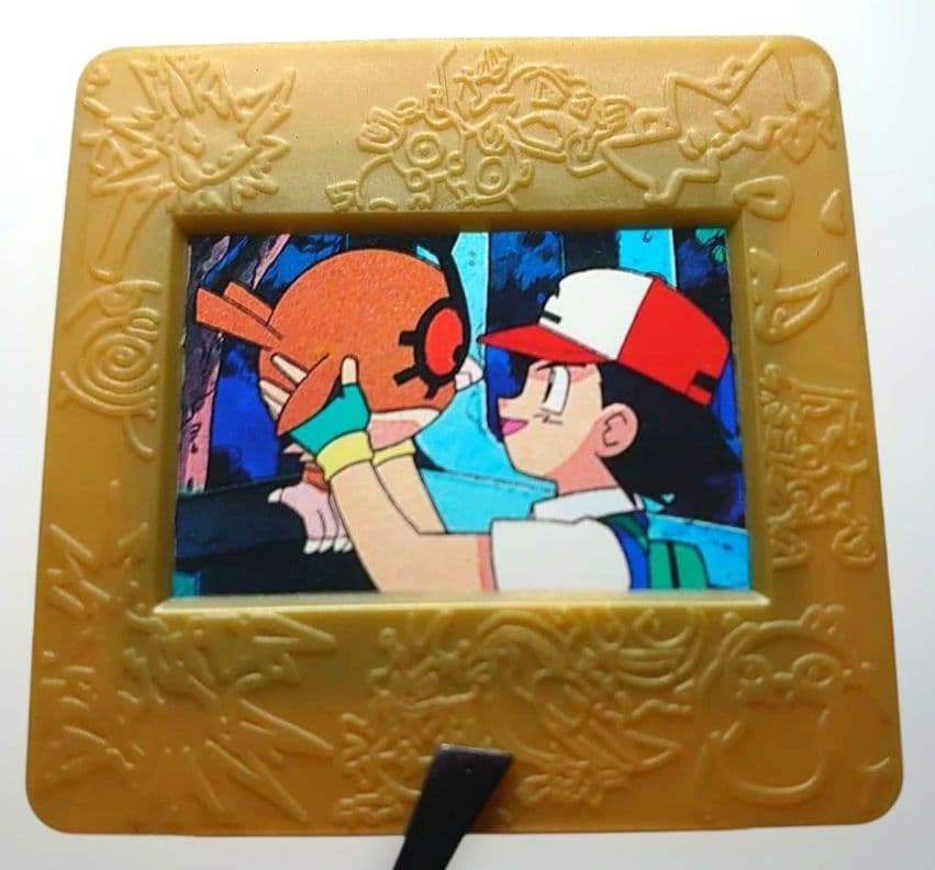 Meiji ポケモン ピクチャーフレーム　ホーホー　サトシ