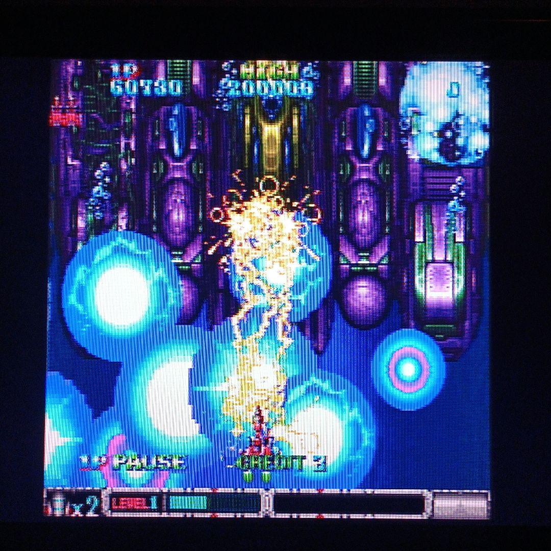 セガサターン　バツグン　シューティング　サターンソフト　東亜プラン