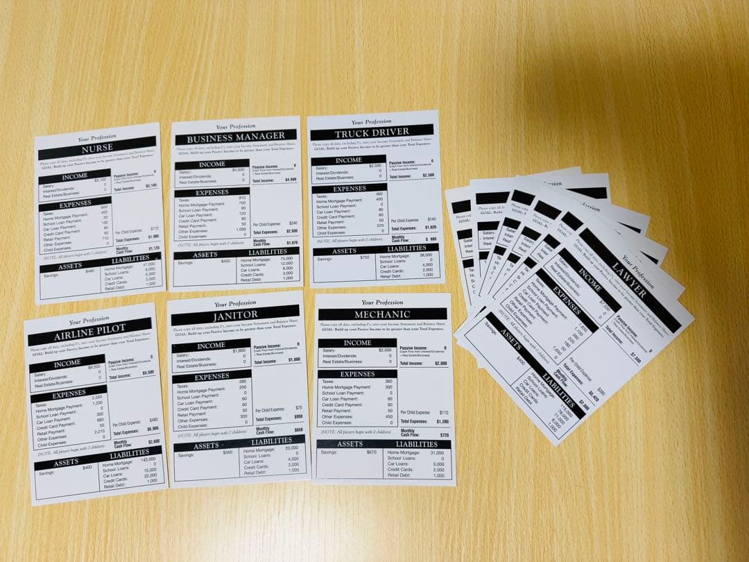 【美品】CASHFLOW 101 英語版 キャッシュフローゲーム