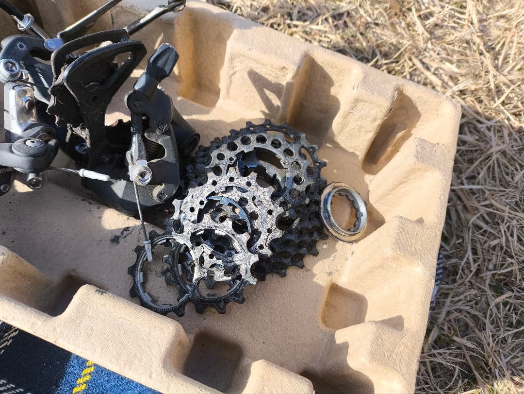 パーツ shimano Dura-Ace 7900 st.rd.fd.br