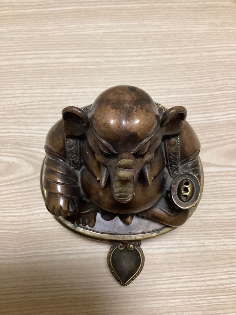 《 チベット密教　ヒンドゥー教　新品 》 ガネーシャ　インセンスバーナー　香炉