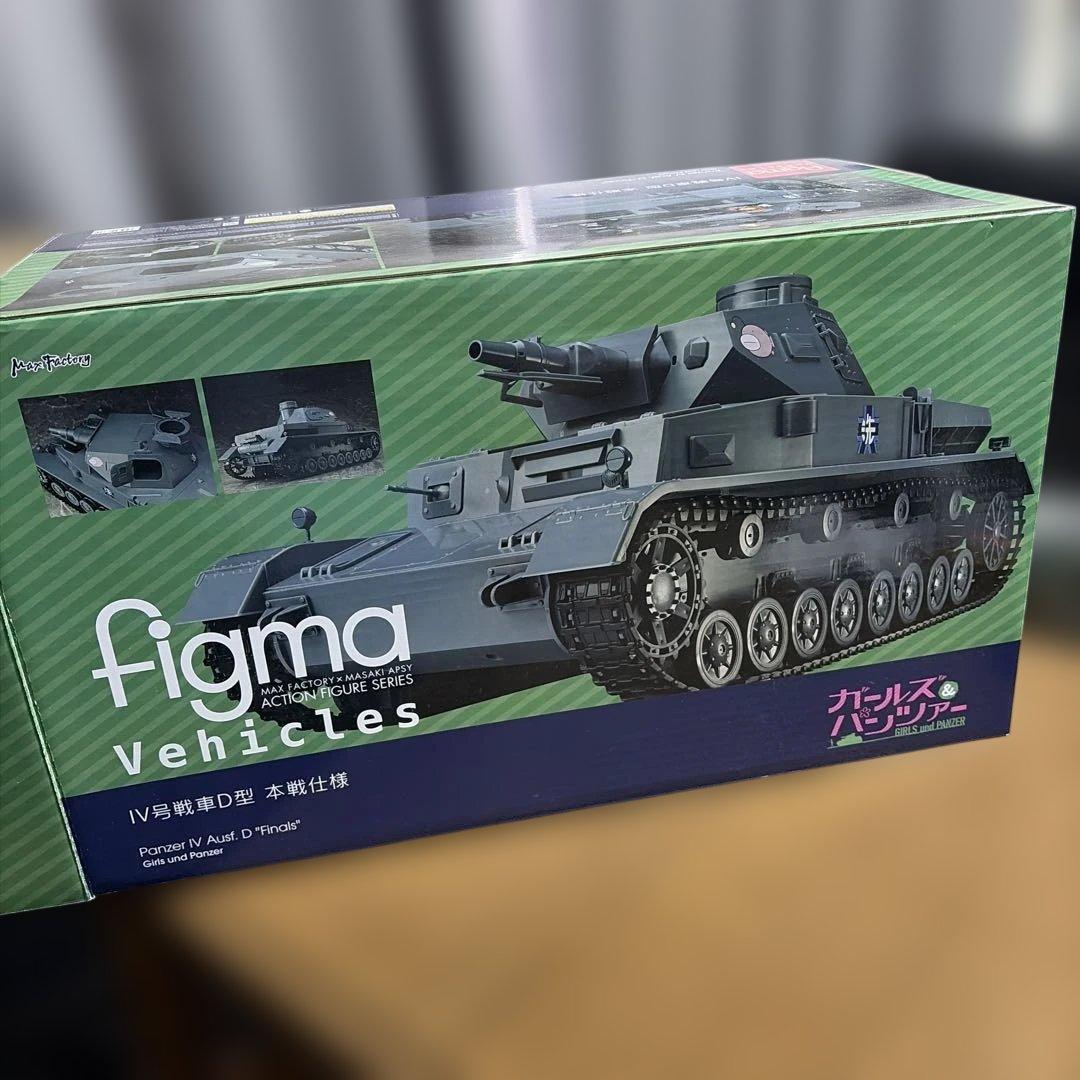 【パーツ欠】figma ガルパン IV号戦車D型 本戦仕様【中古】