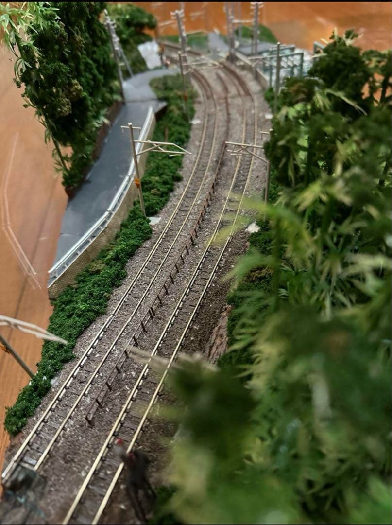 Nゲージ ジオラマ アクリル板ケース付き