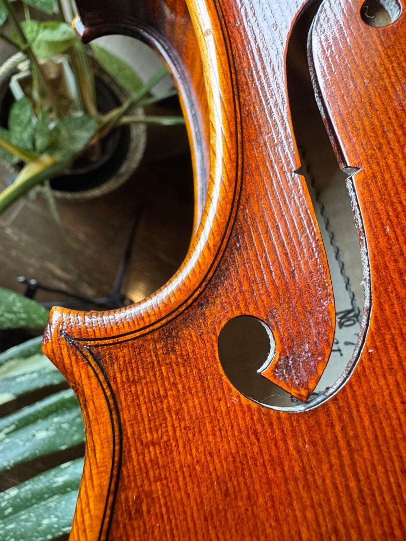 高級機ルートヴィヒ ヴルマーLudwig Wurmer NO７　4/4バイオリン