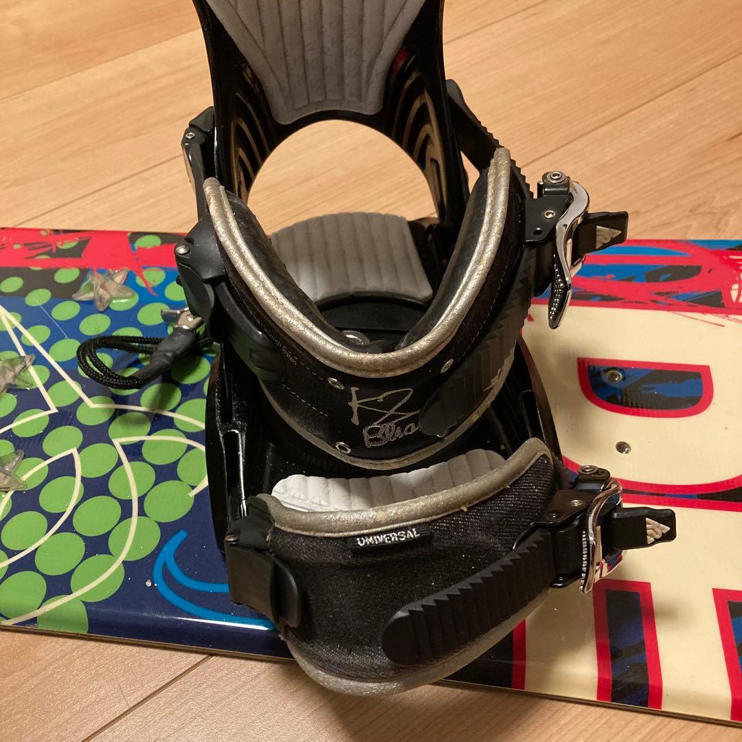 JOYRIDE 140cm K2 S ビンディング スノーボードセット 子供用