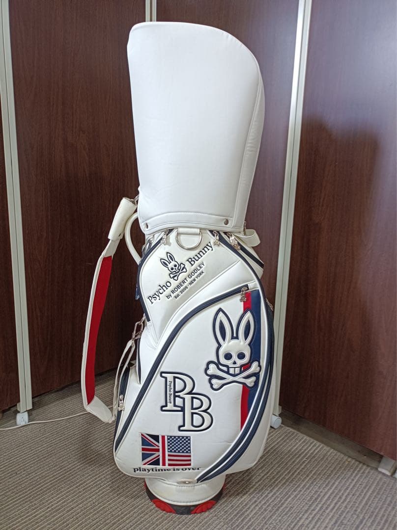[八5414] Psycho Bunny サイコバニー キャディバッグ