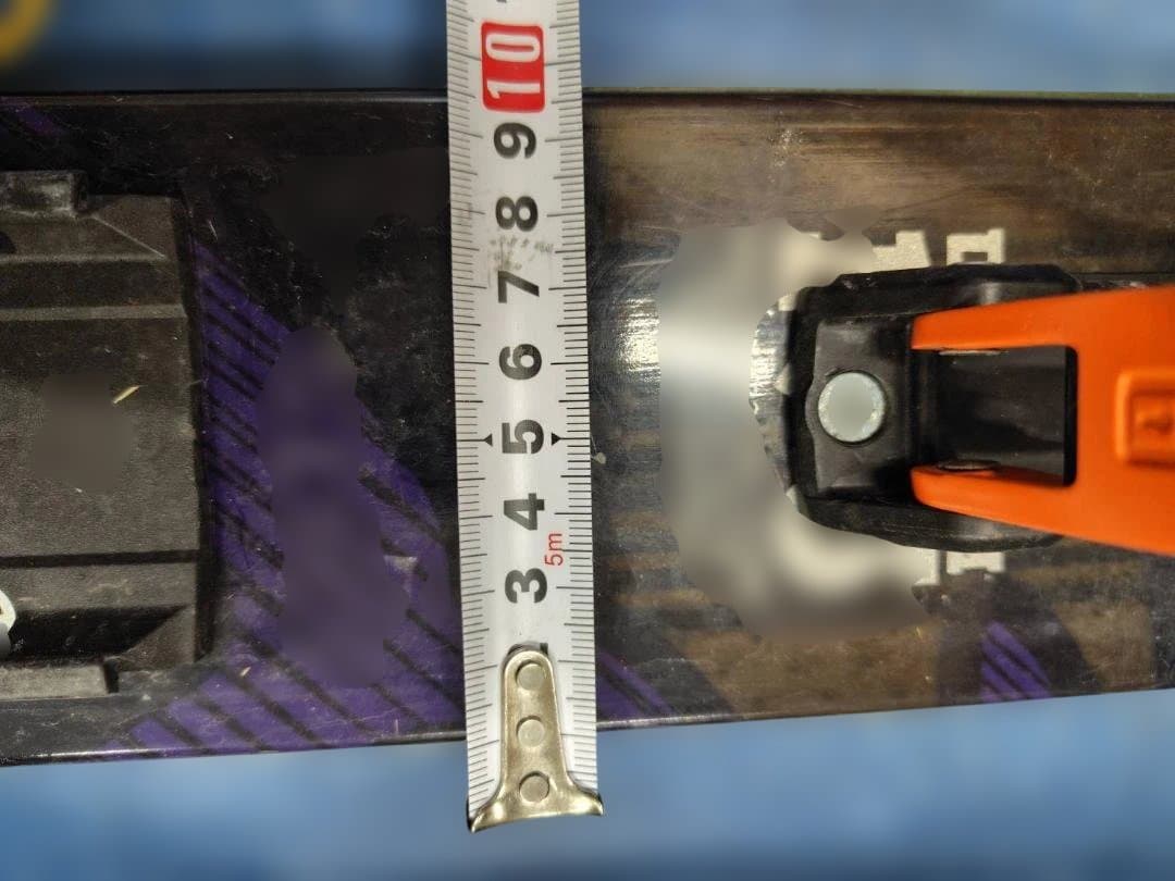 dynafitBCスキー板　バックカントリー　山スキー　シール付き