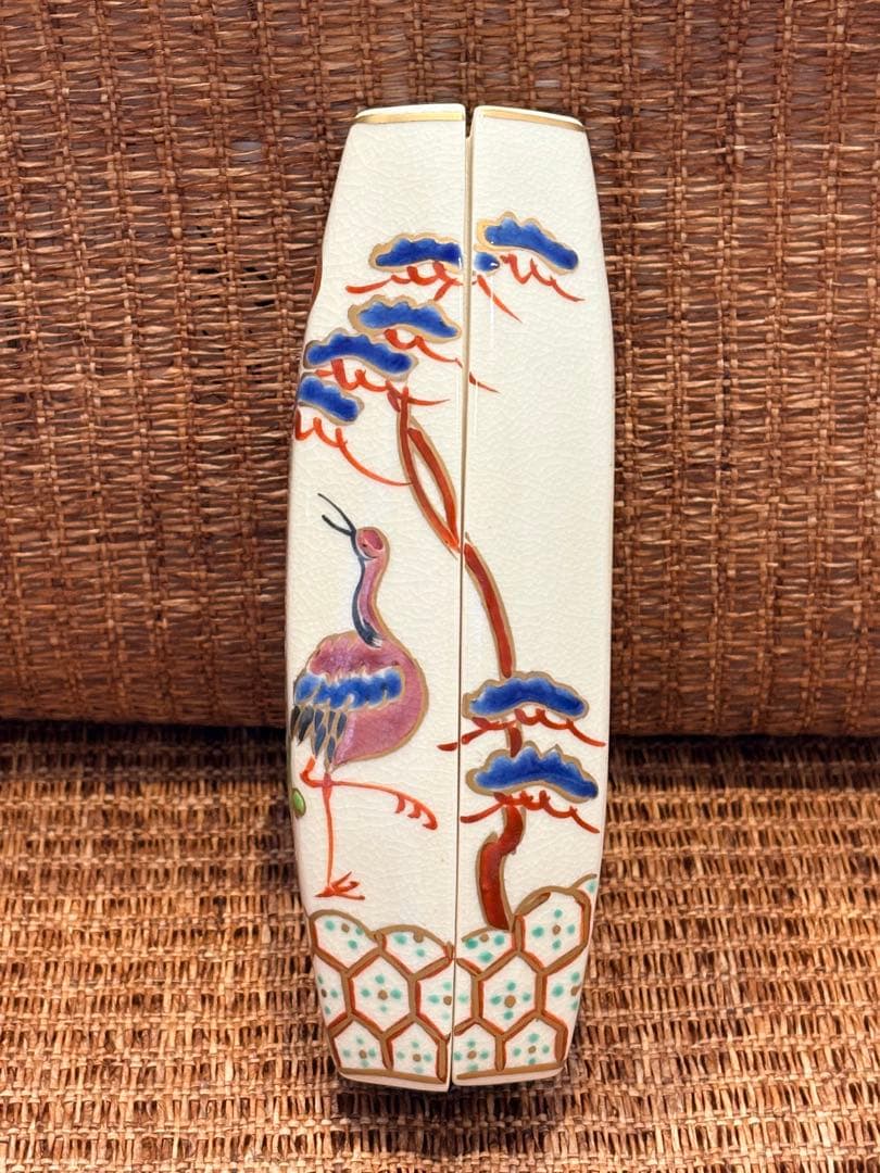 ぶりぶり香合　陶芸品　平安 桃山窯