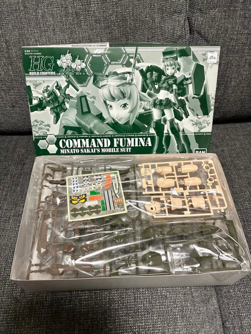 HGBF 1/144 美少女プラモデル5個セット