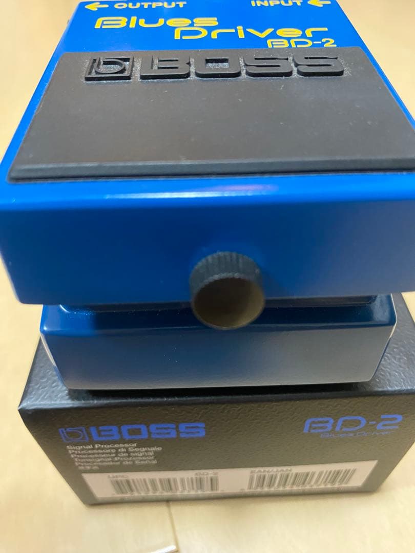 BOSS Blues D BD-2 裏面マジックテープ