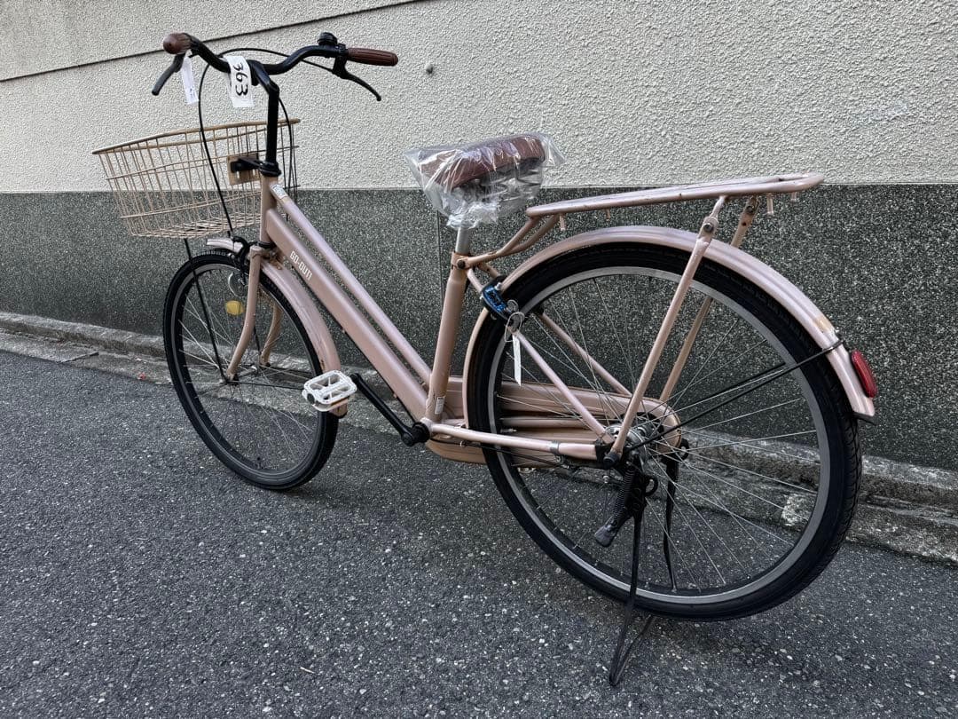 363番　全車両格安販売‼️ 26インチ シティサイクル　ママチャリ