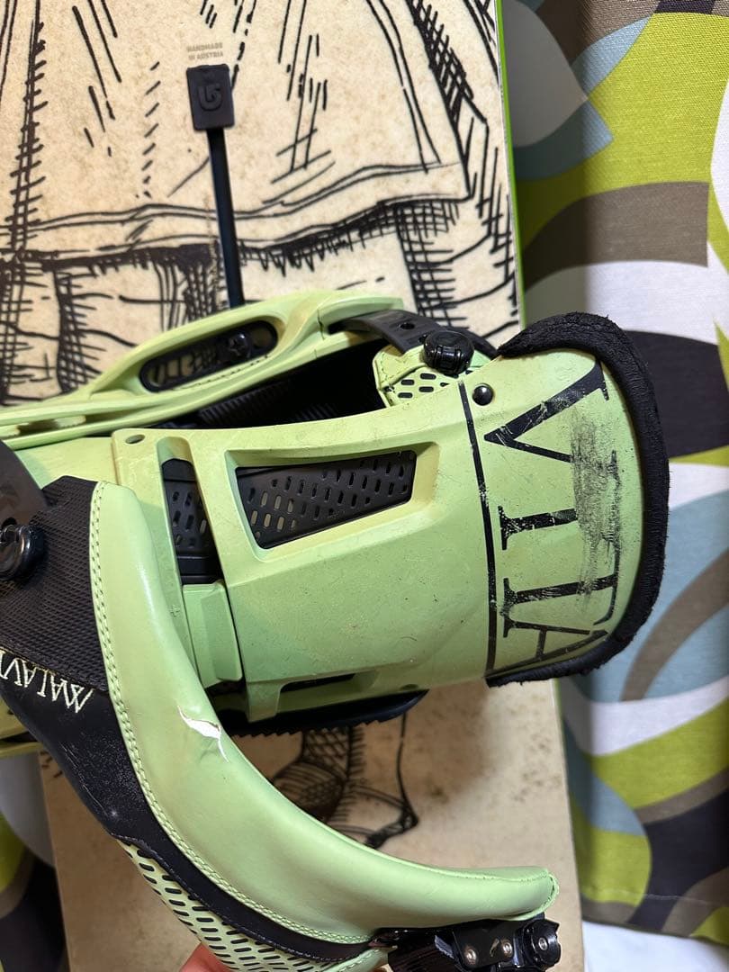 スノーボード BURTON MR.NICE GUY+12BURTON MALAVITA EST