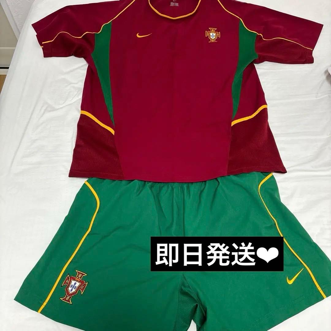 正規品！ナイキ製 ポルトガル代表 オーセンティックユニフォーム2002日韓 XL