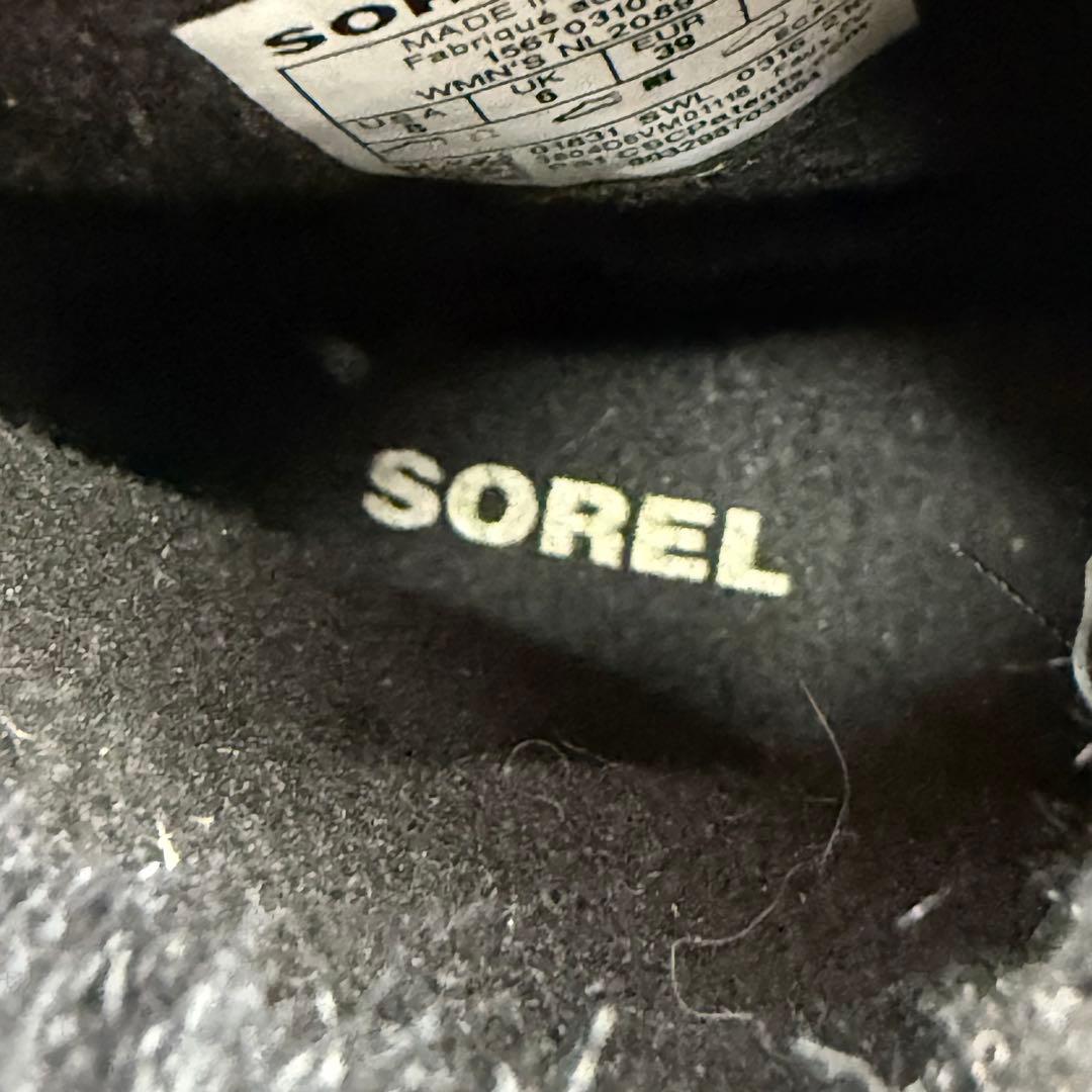 ソレル　スエード　ウィンターブーツ　スノーブーツ　　ファー　25cm