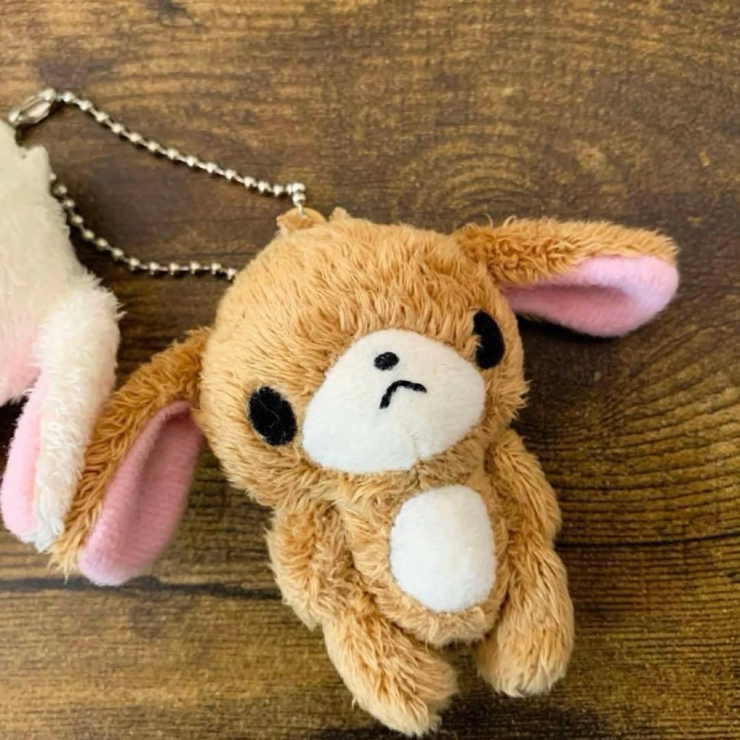 ★希少レア★ シュガーバニーズ　ペアマスコット　ぬいぐるみ　ボールチェーン　初期