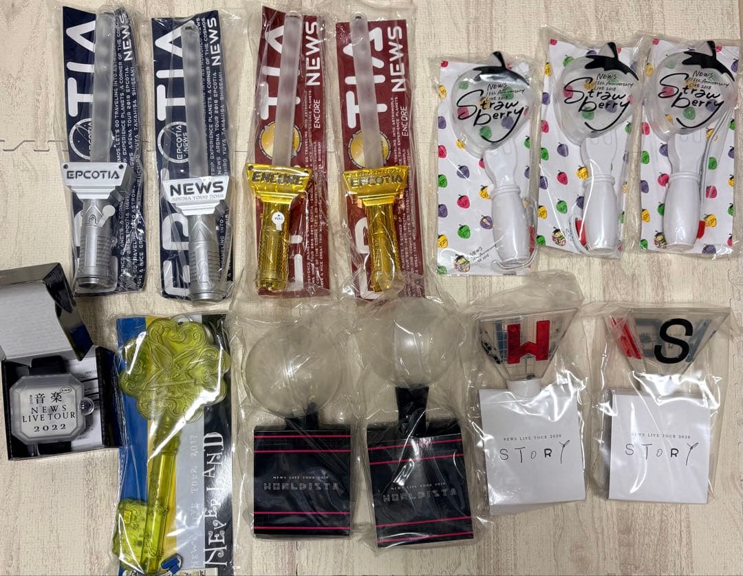 NEWS ライブグッズ　まとめ売り