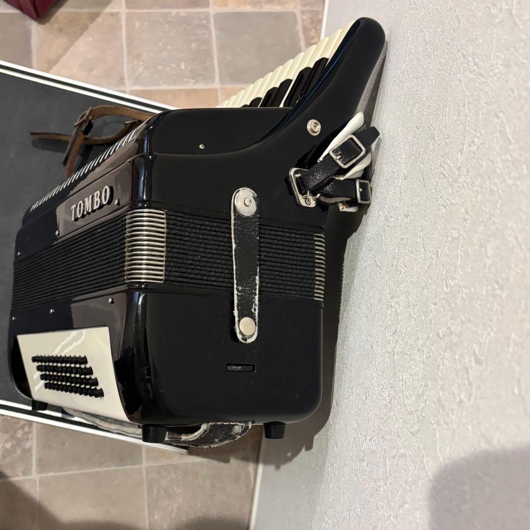 【美品】TOMBO トンボアコーディオン T-48 ケース付き T48