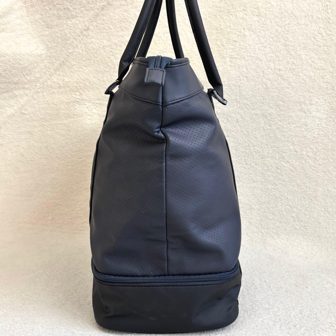 美品 ルコック 二層式 ゴルフ トートバッグ ボストンバッグ　2WAY仕様