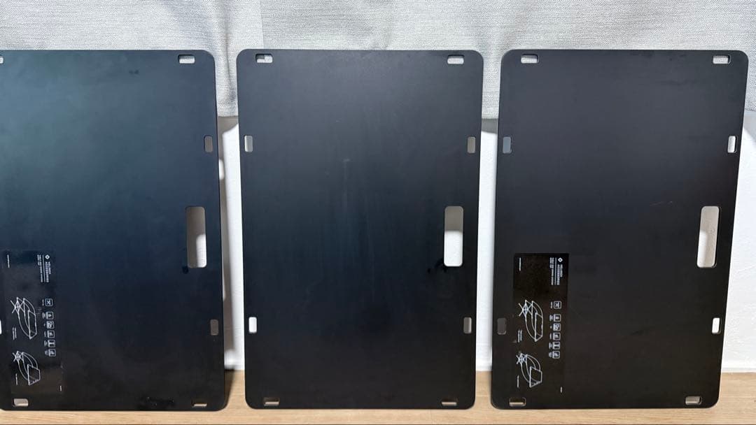 気まぐれ値下）ヘリノックス ワークトップタクティカル　(ブラック）天板のみ　3枚