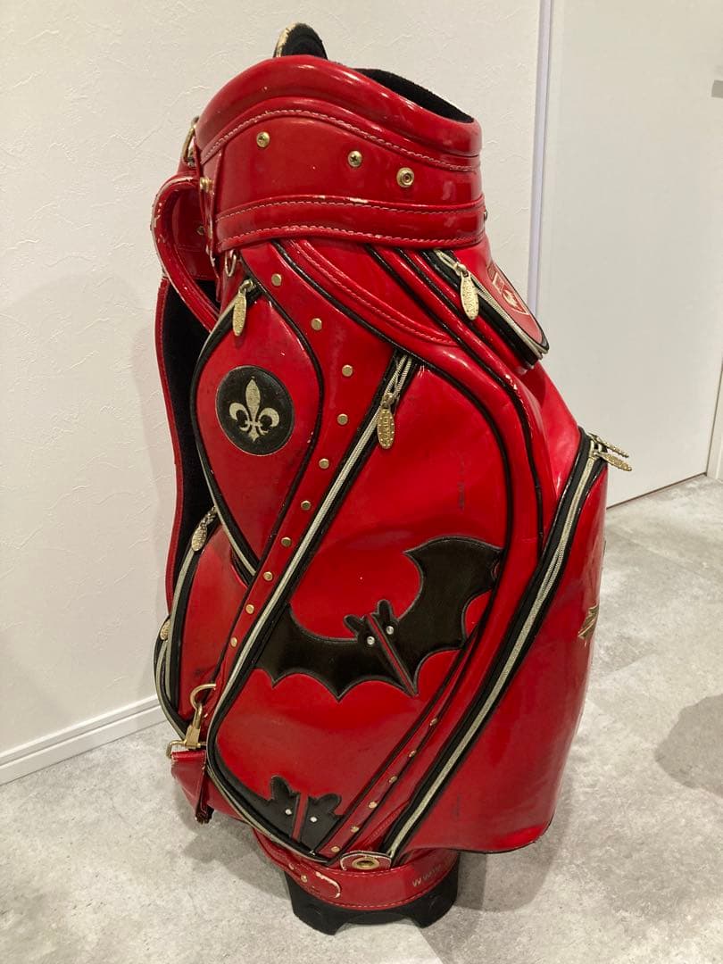 CRAZY SPORTS ゴルフバッグ レッド