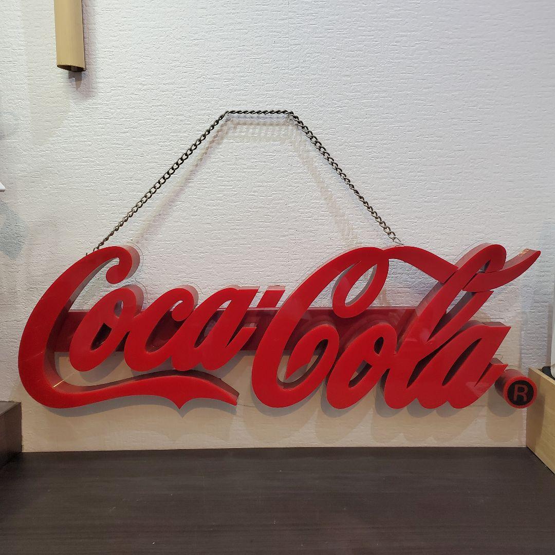 COCA-COLA コカコーラLEDサイン「レタリング LEDサイン」大72cm