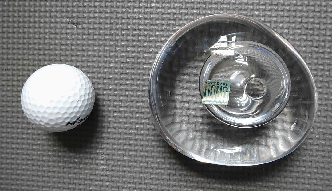 絶版 希少 HOYA CRYSTAL ペンスタンド インク壺 文鎮？