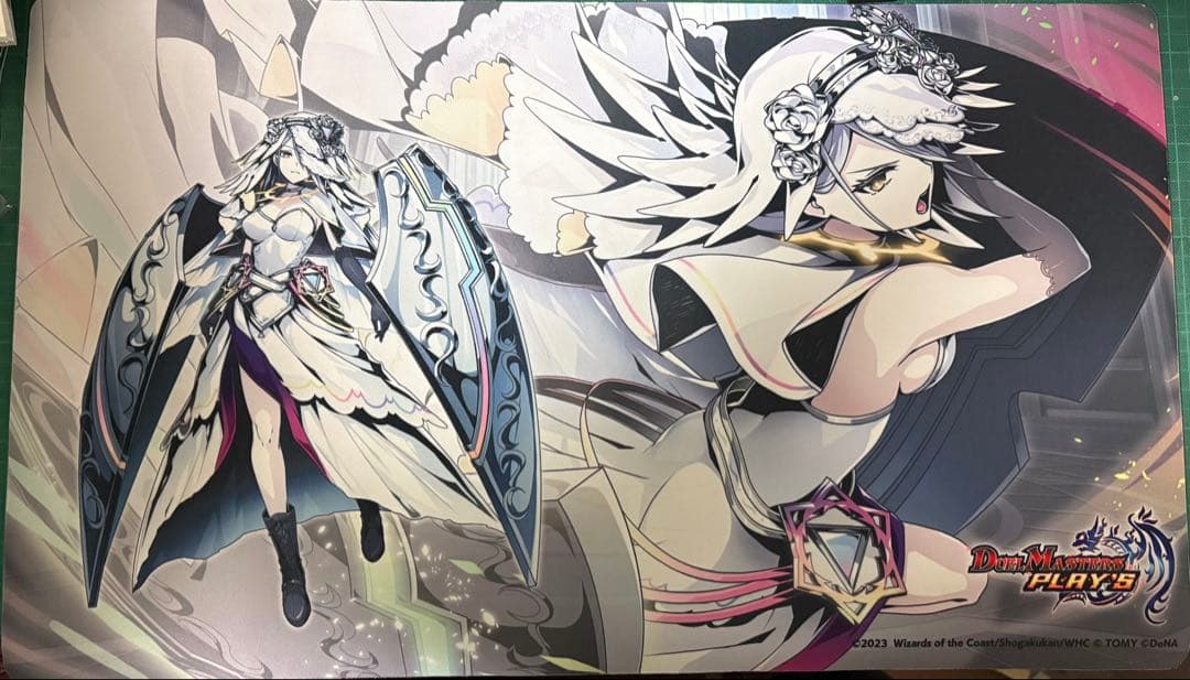 ウェディング　中古プレイマット&中古スリーブ(120枚)セット