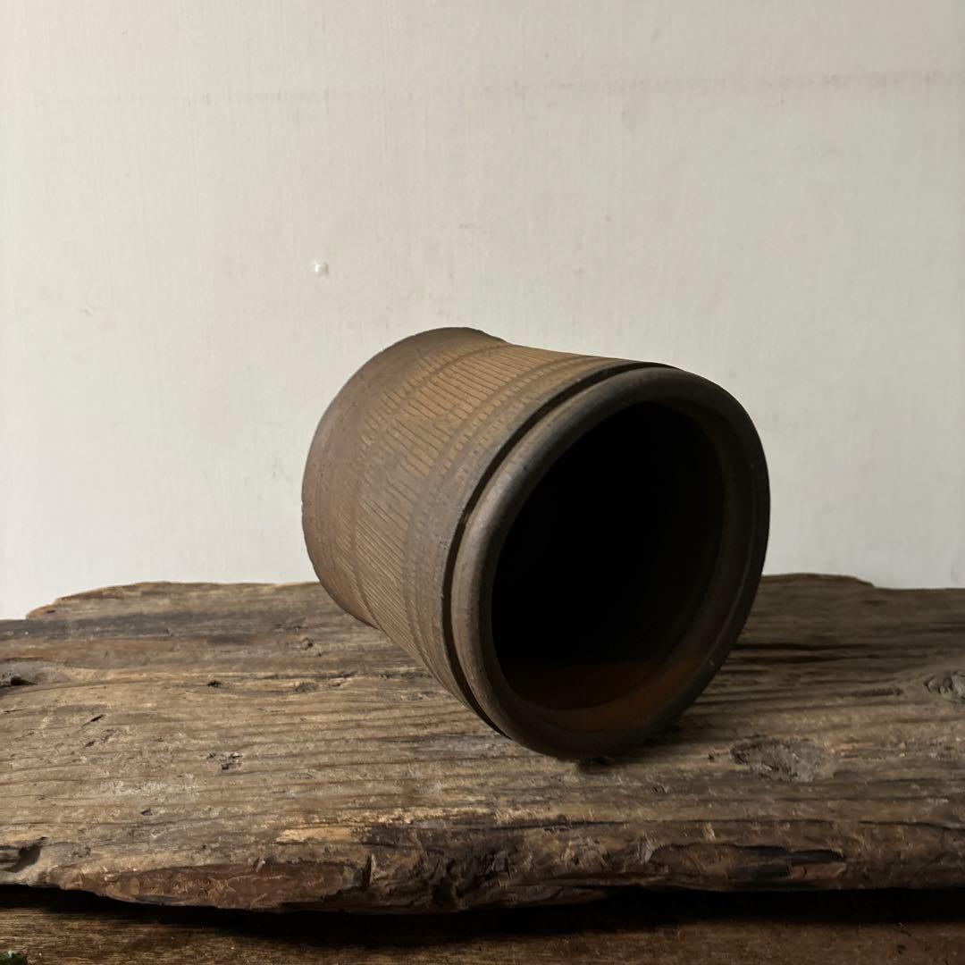 南蛮縄簾水指　茶道具　古民芸　骨董　古道具　アンティーク　方丈唯心　検:李朝