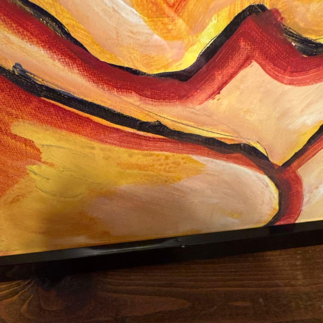 大谷一生 パグ絵画