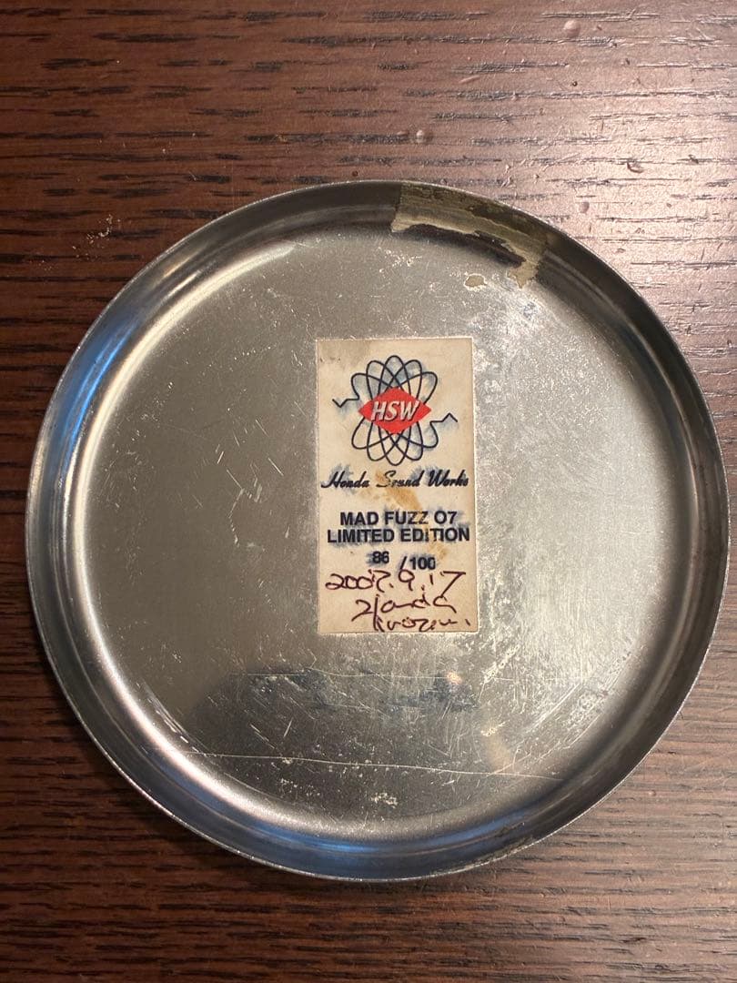HSW MAD FUZZ Litmited Edition ナンバー86