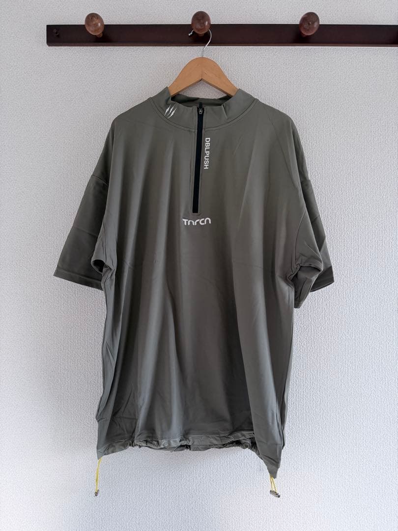 メンズウェア TNRCN EVERCORE HALF-ZIP TEE RUFFLOG