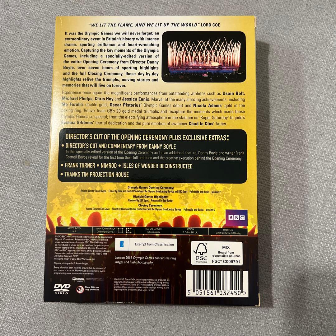LONDON 2012 OLYMPIC GAMES DVDセット