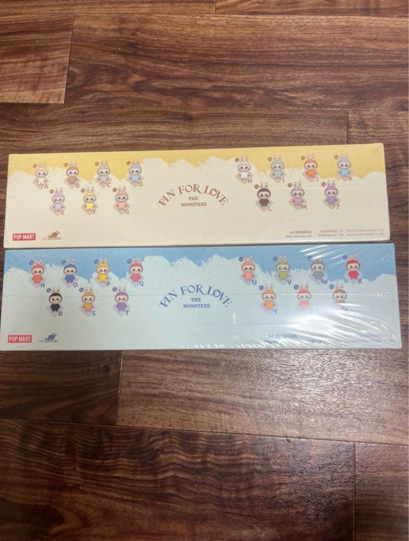 正規品・新品未開封　ラブブ PIN FOR LOVE アソートボックス2箱セット