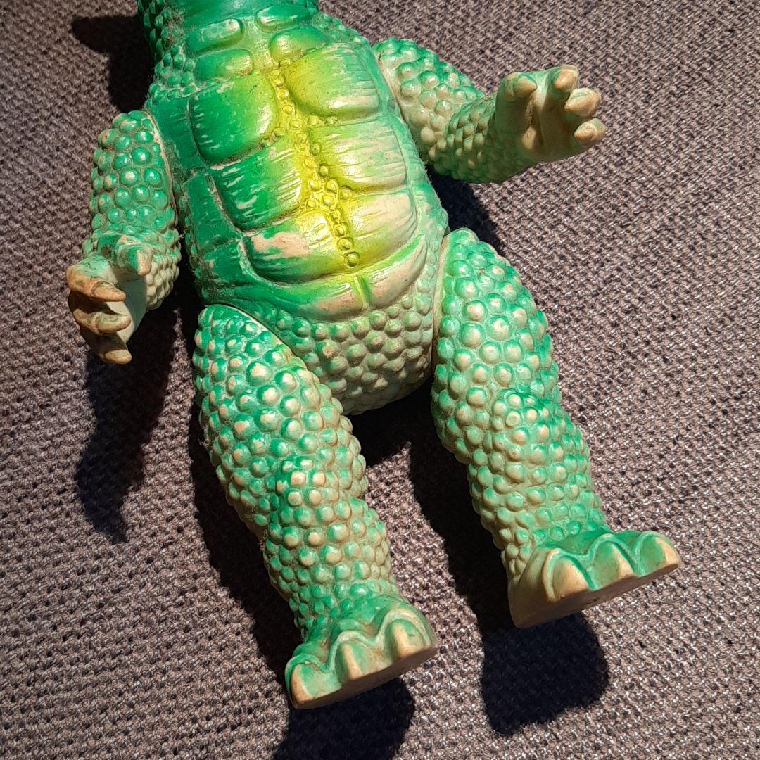 ナ*オ様 ☆オークション昭和レトロソフビ　ガバラ　GODZILLA　ゴジラ　ミニ