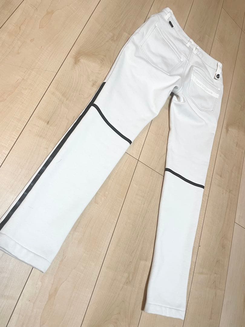 New Balance Golf 裏起毛ホワイトパンツ Size:00