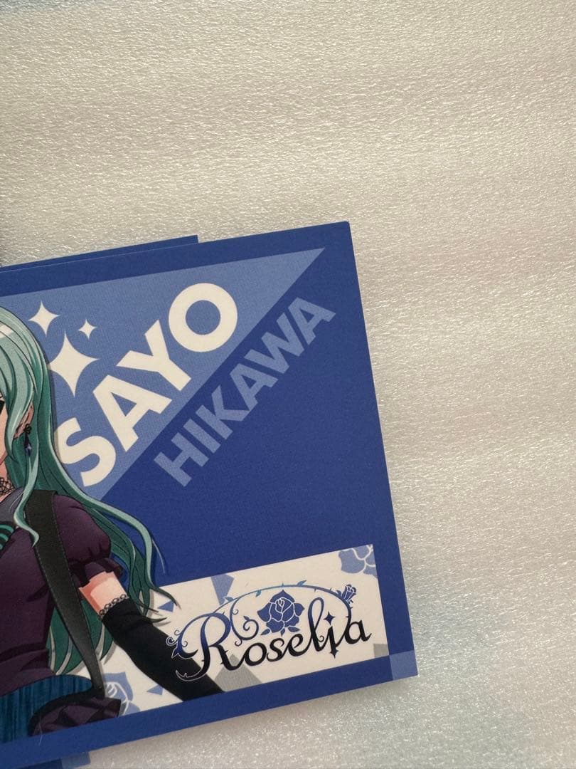 バンドリ 氷川 紗夜 韓国カフェ オリジナルドリンク特典 ライブチケット