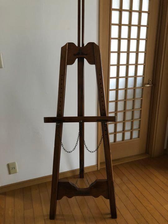 木製イーゼル　アンティーク調