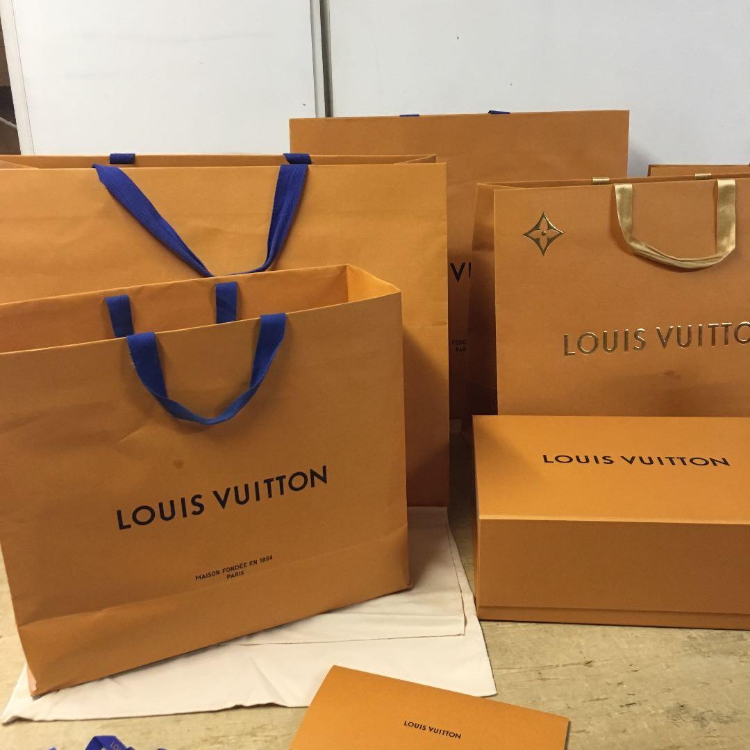 ルイヴィトン 紙袋 ショップ保存袋 箱