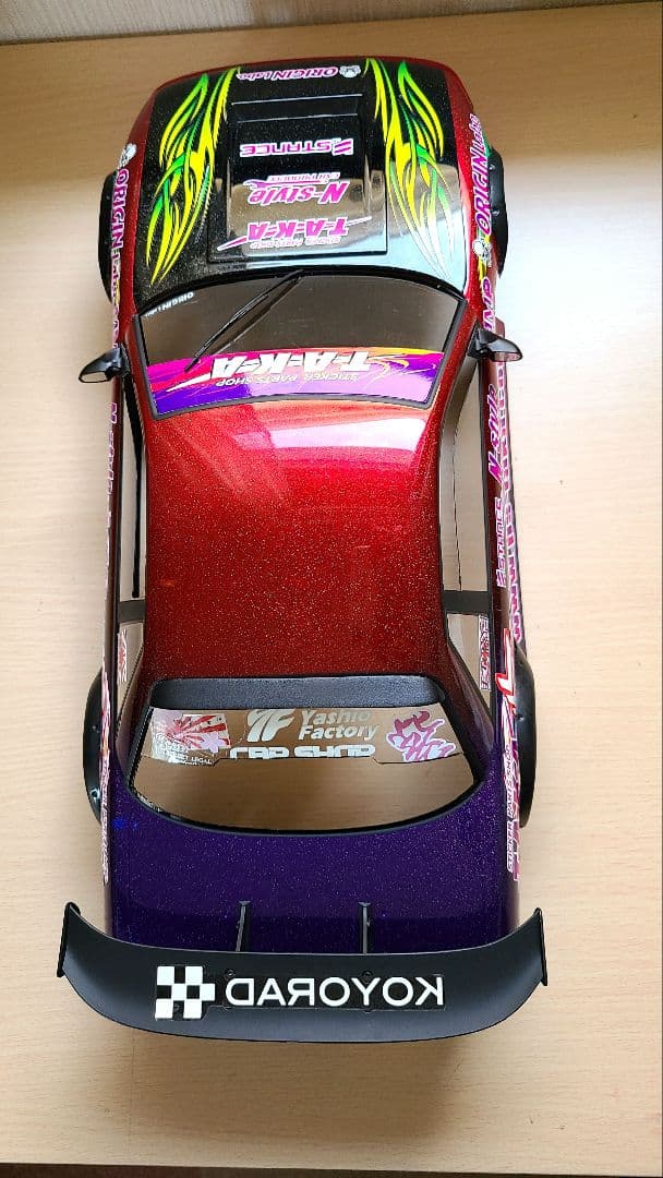 ラジコンボディ　ヨコモS13