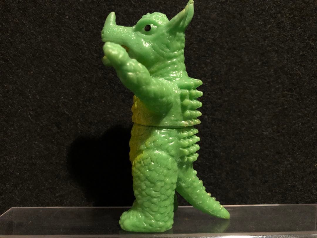 珍色 ブルマァク ミニソフビ アンギラス 当時物