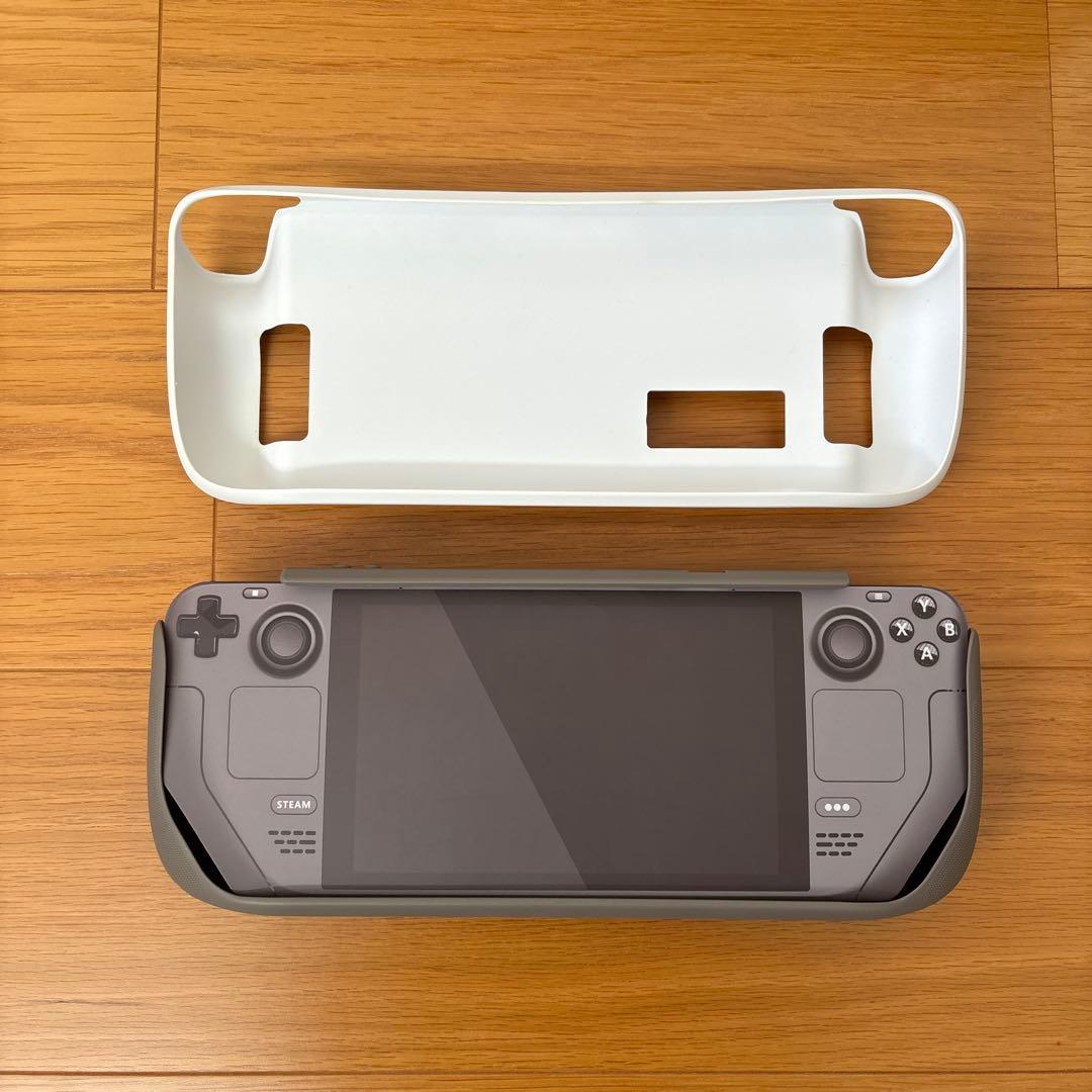 極美品　steamdeck 限定ホワイトバージョン　OLED 1T