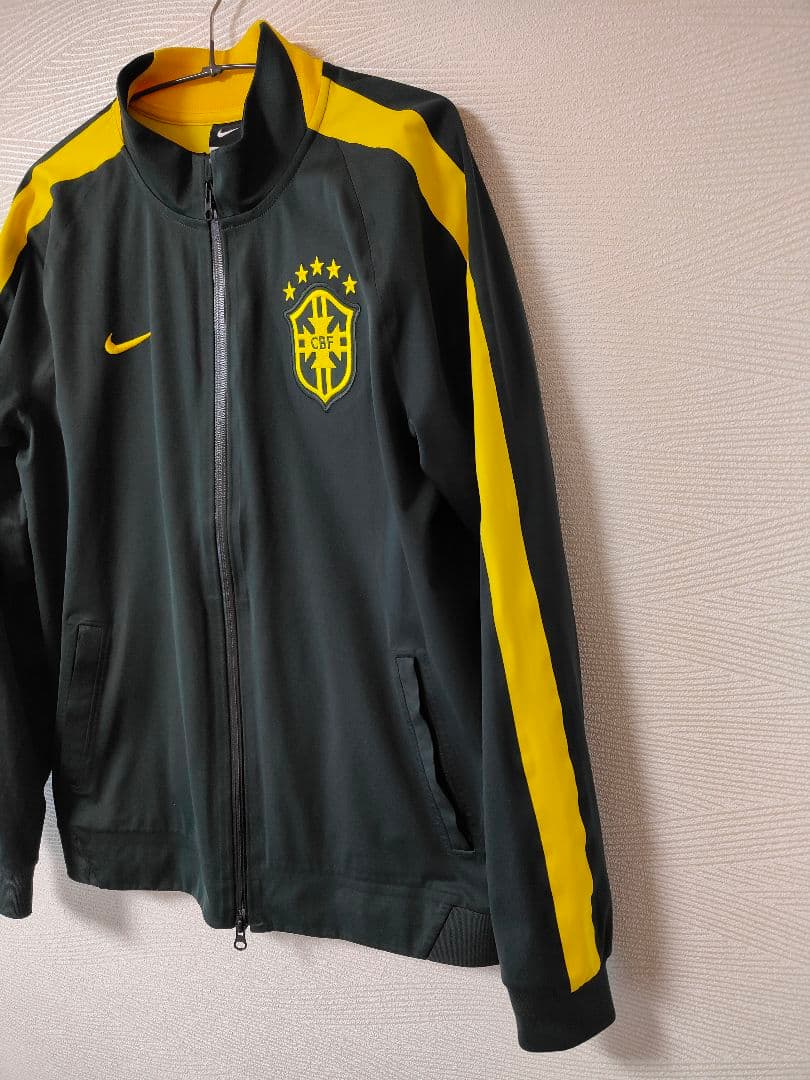 【美品】ナイキ Nike ブラジル代表 ジャージ Lサイズ
